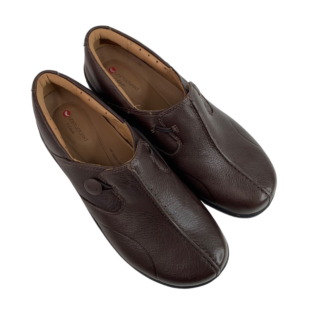 Unstructured By Clarks Un Loop 2 Walk Brown Tumbl… - image 1